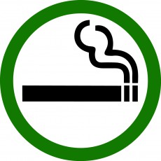 علامة التدخين