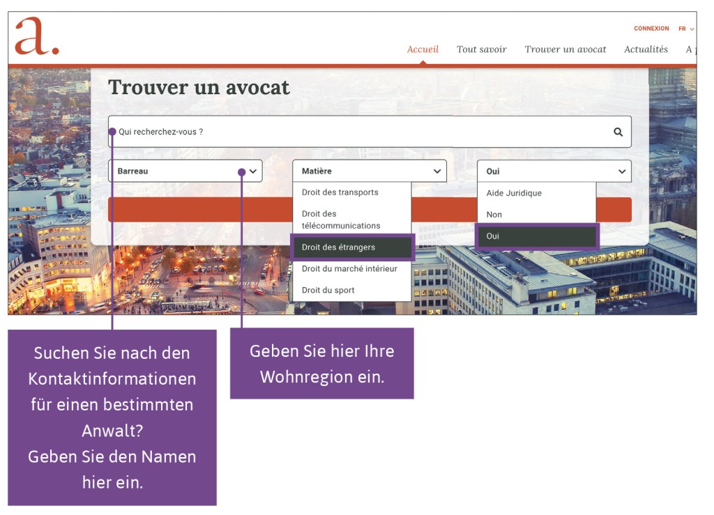 printscreen avocats.be